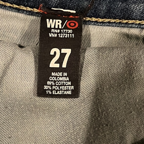 WILLIAM RAST X TARGET Women’s JEANS Mid rise, size 27 - Picture 12 of 14